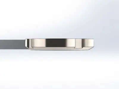 Nut Porca SKF KM 6 3D model