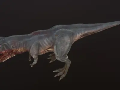 TyrannosaurusF t - rex Low-poly 3D model