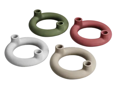  Concrete Ring Candle Holder Models 