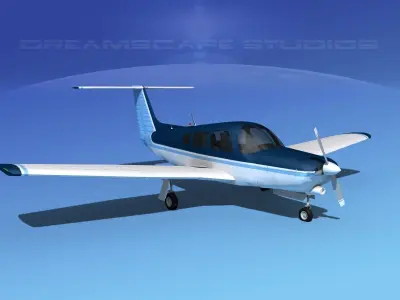 Piper Turbo Arrow III 3D model