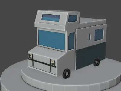 Car Package Free low-poly 3D model