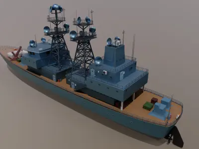 Naval Drones 3D model
