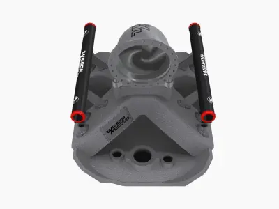 Wilson ProFiler intake manifold Low-poly 3D model