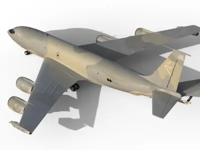 KC-135 R Stratotanker 3D model