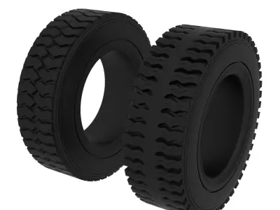 JK-Tyre Wheel 2 3D model