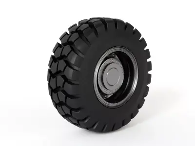 Truck Tire 3D model