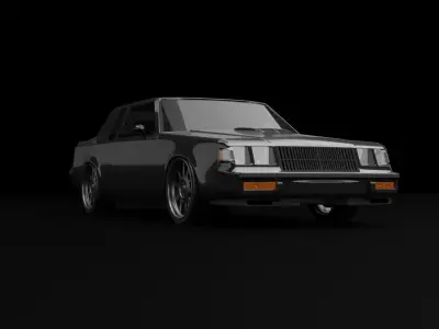 Buick Regal Grand National Free 3D model