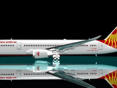 Air India 787 - 8 Dreamliner 3D model
