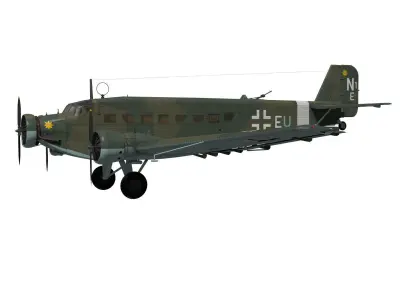 Junkers Ju52 3D model