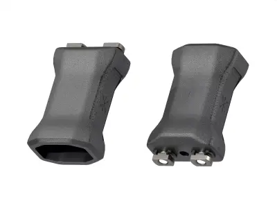 Unity Tactical Direct Attach VFG Vertical Foregrip M-LOK Low-poly 3D model