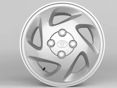 Toyota Wheels 1998 - 2002 3D model