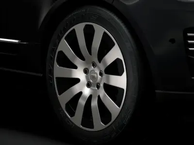 Range Rover Sentinel 2020 wheel 3D model