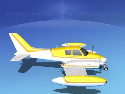 Cessna 310 V15 3D model