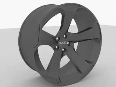 OZ Asphen HLT Low-poly 3D model