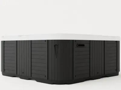 Jupiter Spa 94 Jets 6 People Free Shipping For Outdoor B Low-poly 3D model