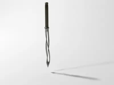 Dagger knife Free 3D model