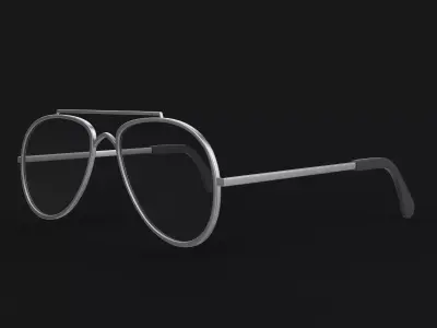 Aviator Sunglasses 3D model