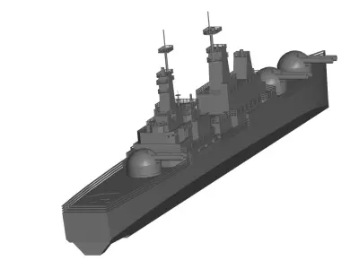 Navy Ship  3D model
