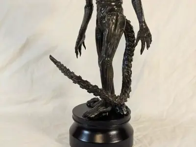 High Detail Xenomorph Big Chap Collectible 3D Print Model 3D print model