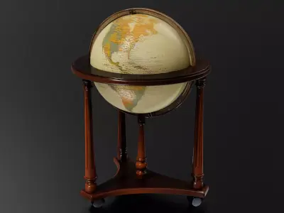 Antique Globe 1 3D print model