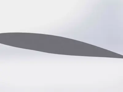 NACA 65-1412 Free 3D model