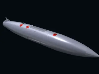 Fuel Tank for F-22 Raptor 3D model