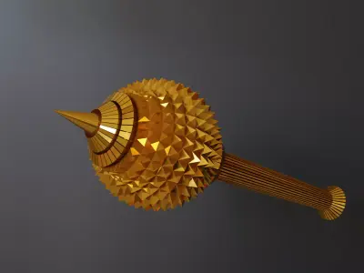 Weapon Low-poly 3D model