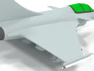 Dassault Rafale Free 3D model