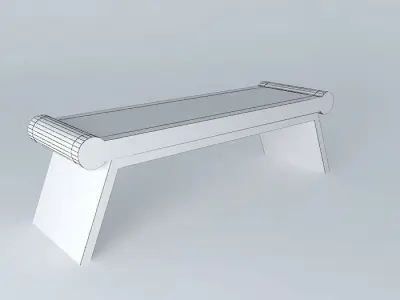 banco bench Free 3D model get
