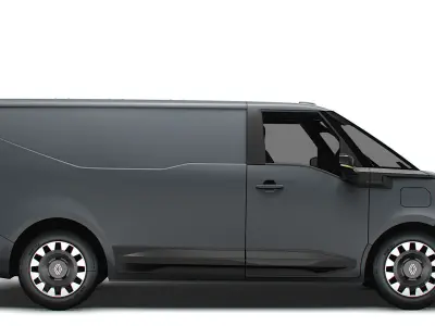 Renault Trafic e Tech Panel Van 2025 3D model