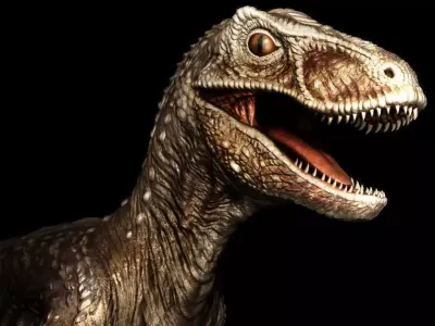 Ultimate Deinonychus Low-poly 3D model