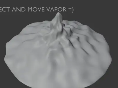 FREE JET VAPOR CONE Free 3D model