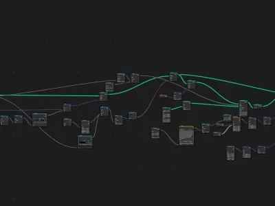 Procedural jellyfish blender cycles 3D model