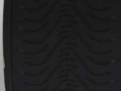 W06 Intermediate rear tyre Low-poly 3D model