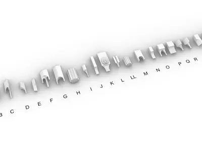 muqarnas parts and sample 3D model