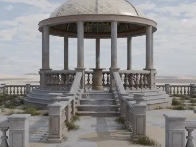Historical Dome 3D model