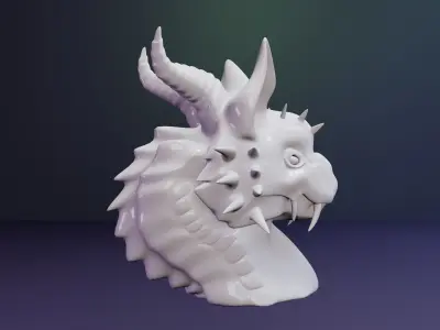 Dragon Bust 3D model
