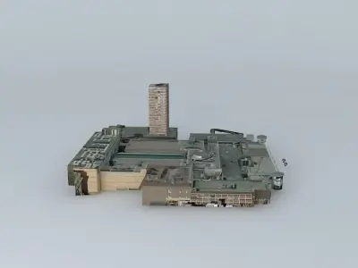 Churchill Square Shopping Centre Free 3D model