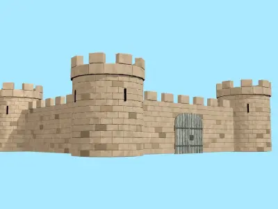 Classic Castle Free 3D model