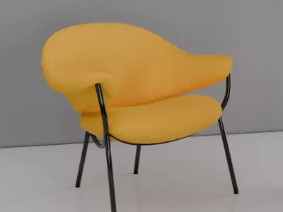 Murano Chair Free 3D model