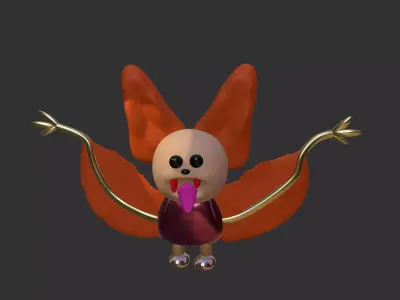 Halloween Low-poly 3D model