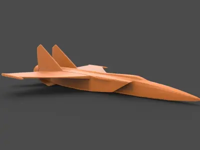 Mikoyan-Gurevich MiG-25 3D print model
