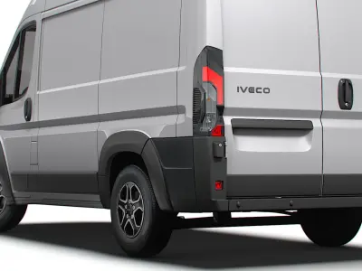 Iveco eSuperJolly Van L1H2 2026 3D model