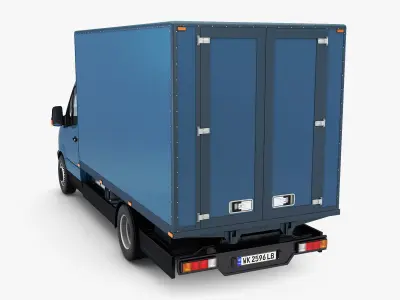 Mini Truck Box v 3 3D model