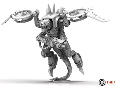 Iron Hive - Iron Lord MK2 bundle 3D print model