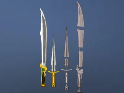 Loki Dagger and Sylvie Blade - Loki DisneyPlus Series 3D print model
