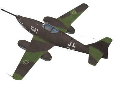 Messerschmitt Me 262 A-1aU4 3D model