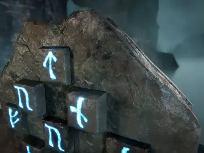 Ancient Artifact 10 Low-poly 3D model