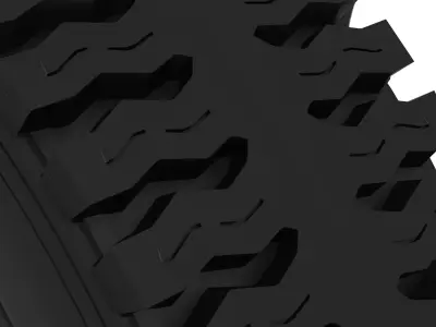 JK-Tyre Wheel 2 3D model