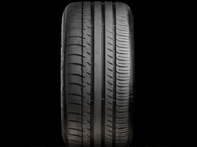 Michelin Pilot Sport PS2 N3 Real World Details 3D model